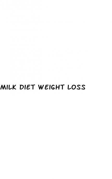 milk diet weight loss