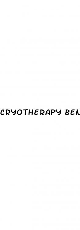 cryotherapy benefits weight loss