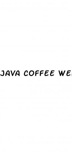 java coffee weight loss