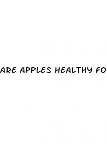 are apples healthy for weight loss