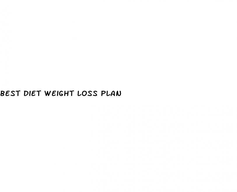 best diet weight loss plan