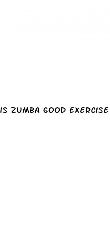 is zumba good exercise for weight loss
