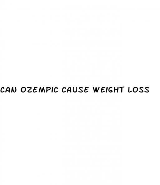 can ozempic cause weight loss