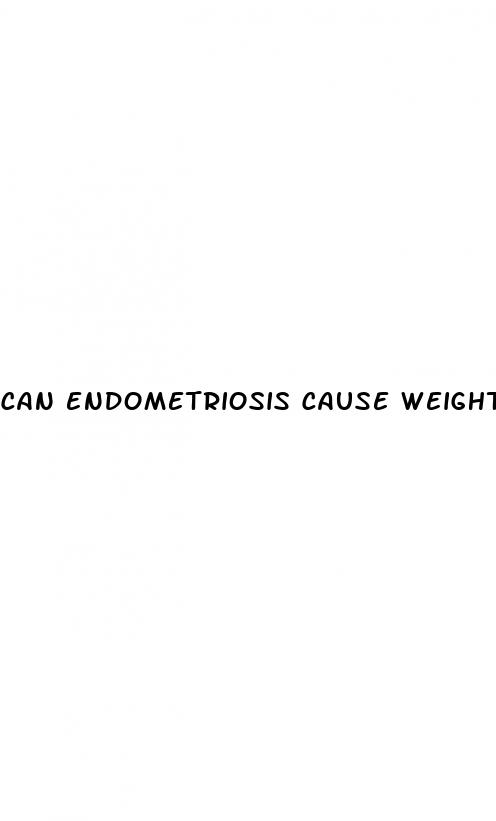 can endometriosis cause weight loss