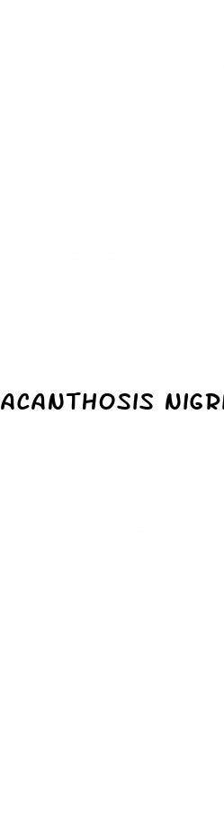 acanthosis nigricans weight loss