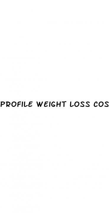 profile weight loss cost