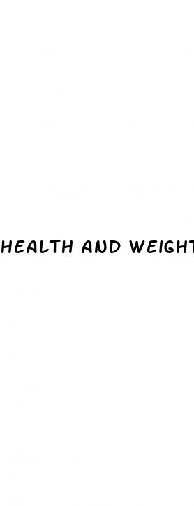 health and weight loss