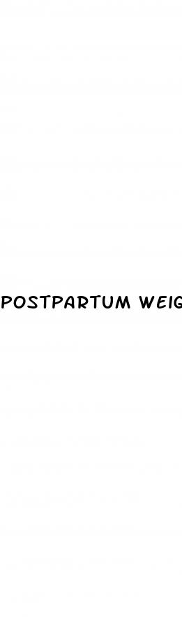 postpartum weight loss timeline