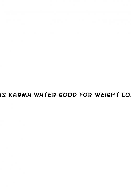 is karma water good for weight loss