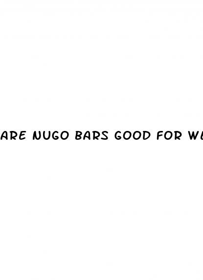 are nugo bars good for weight loss