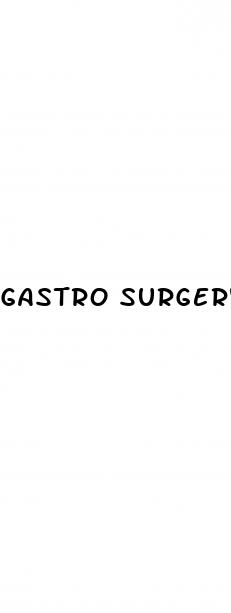 gastro surgery weight loss