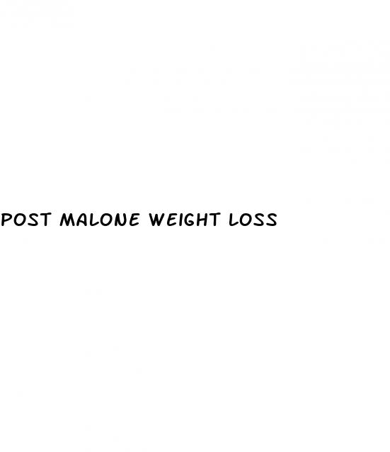 post malone weight loss
