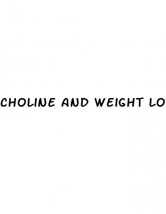 choline and weight loss