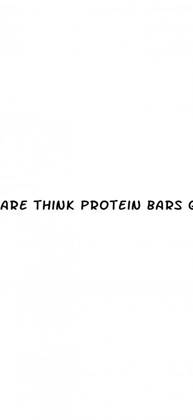 are think protein bars good for weight loss