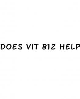 does vit b12 help with weight loss