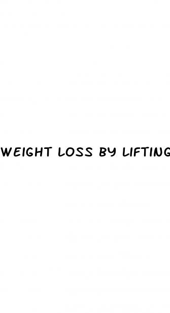 weight loss by lifting weights workout