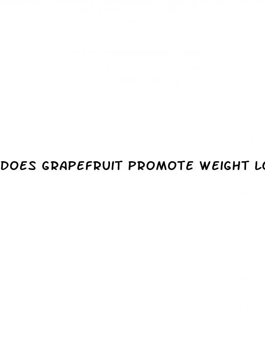 does grapefruit promote weight loss