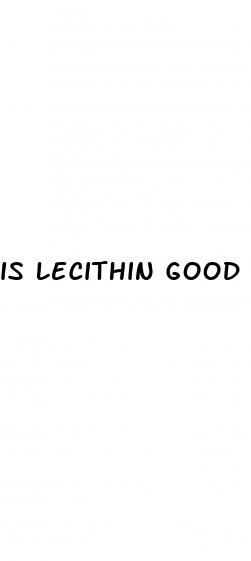 is lecithin good for weight loss