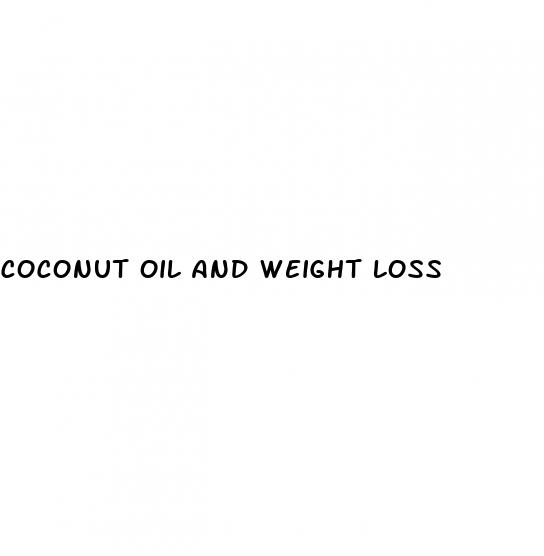 coconut oil and weight loss