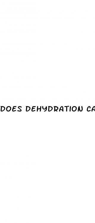 does dehydration cause weight gain or loss