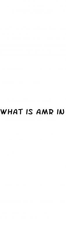 what is amr in weight loss