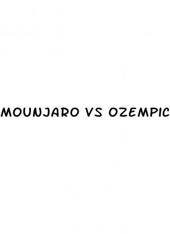 mounjaro vs ozempic weight loss