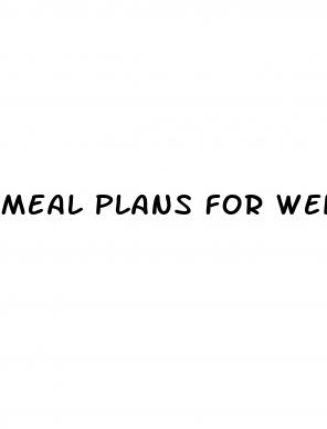 meal plans for weight loss delivery