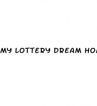 my lottery dream home host weight loss