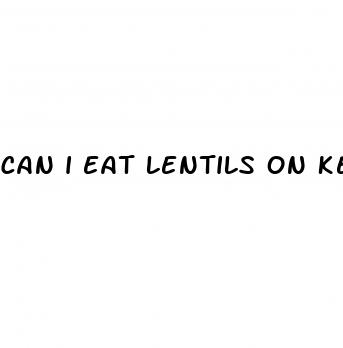 can i eat lentils on keto diet