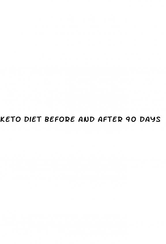 keto diet before and after 90 days