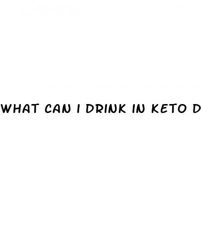 what can i drink in keto diet