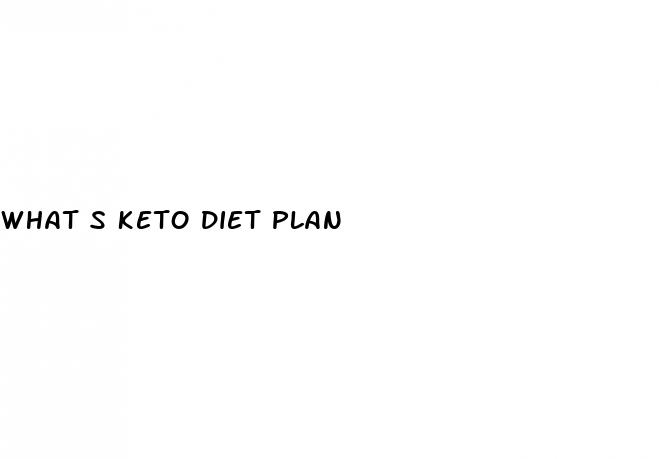 what s keto diet plan