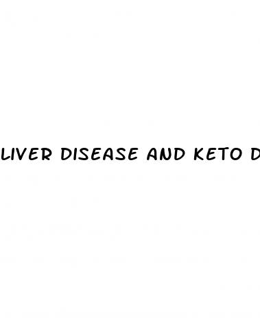 liver disease and keto diet