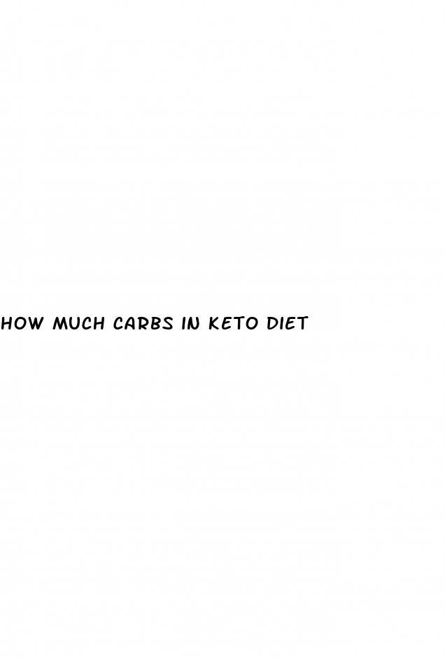 how much carbs in keto diet
