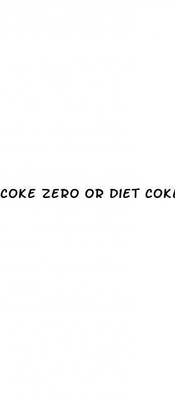 coke zero or diet coke for keto
