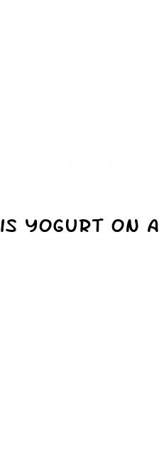 is yogurt on a keto diet