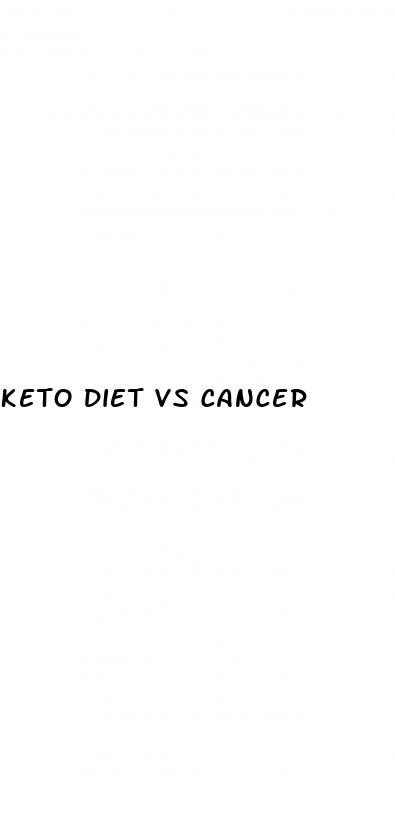 keto diet vs cancer