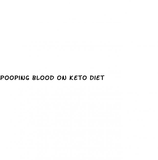 pooping blood on keto diet