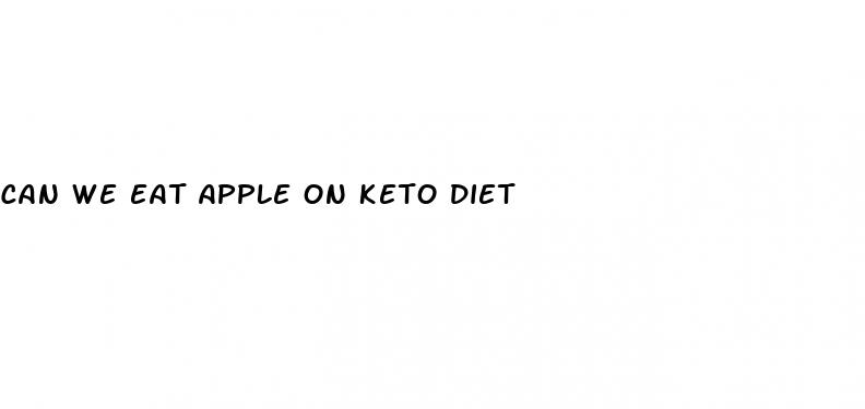 can we eat apple on keto diet