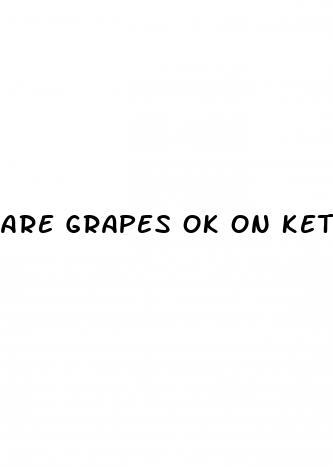 are grapes ok on keto diet