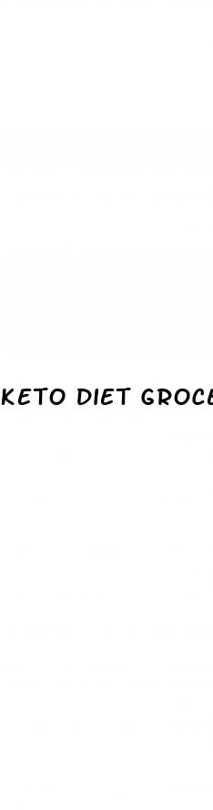 keto diet grocery list and meal plan