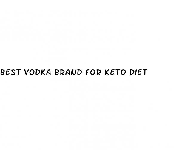 best vodka brand for keto diet