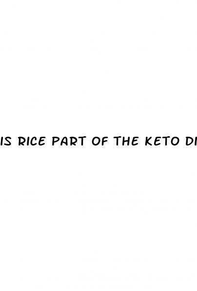 is rice part of the keto diet