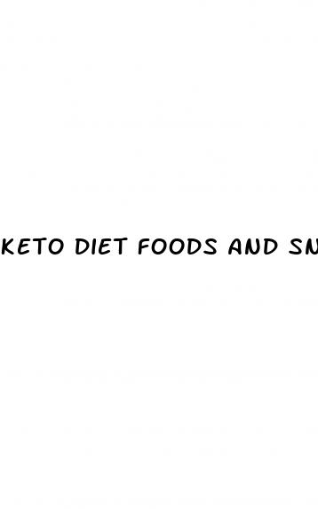 keto diet foods and snacks