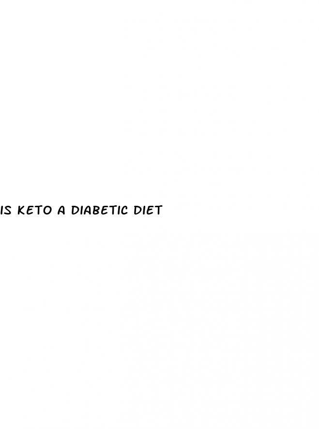 is keto a diabetic diet