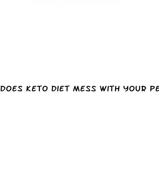 does keto diet mess with your period