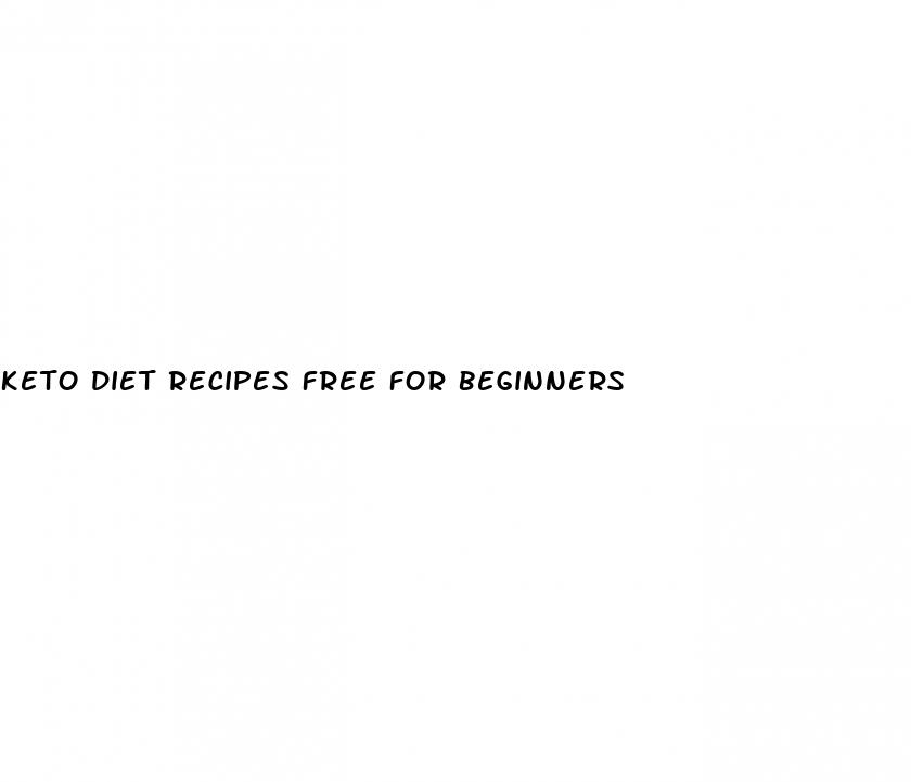 keto diet recipes free for beginners