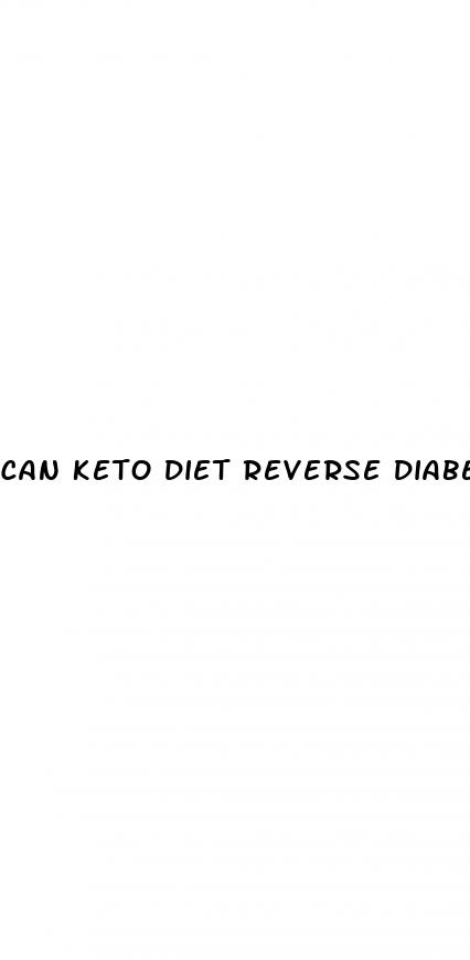 can keto diet reverse diabetes
