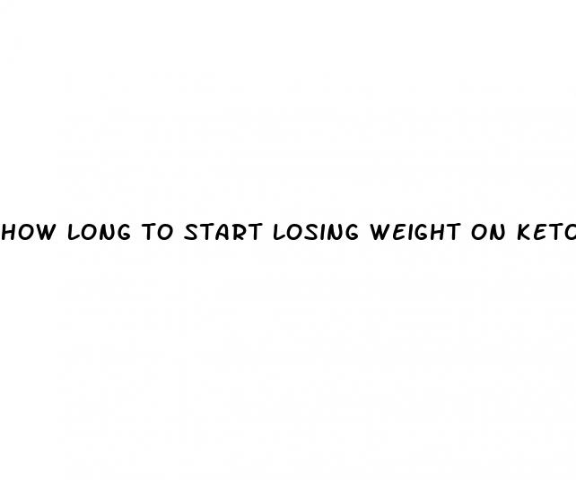 how long to start losing weight on keto diet