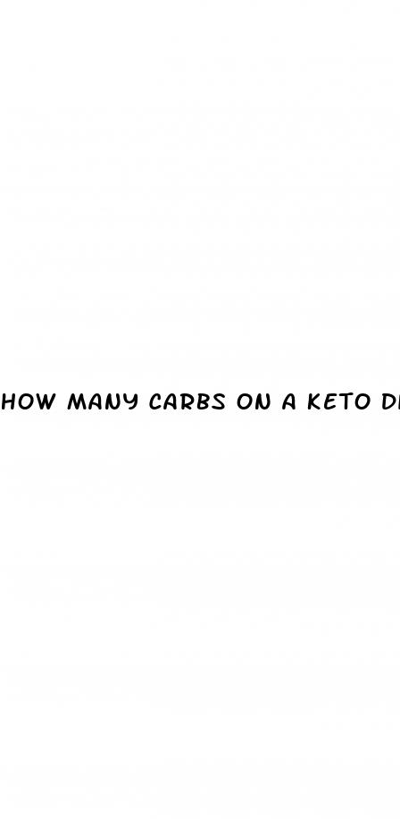 how many carbs on a keto diet to lose weight